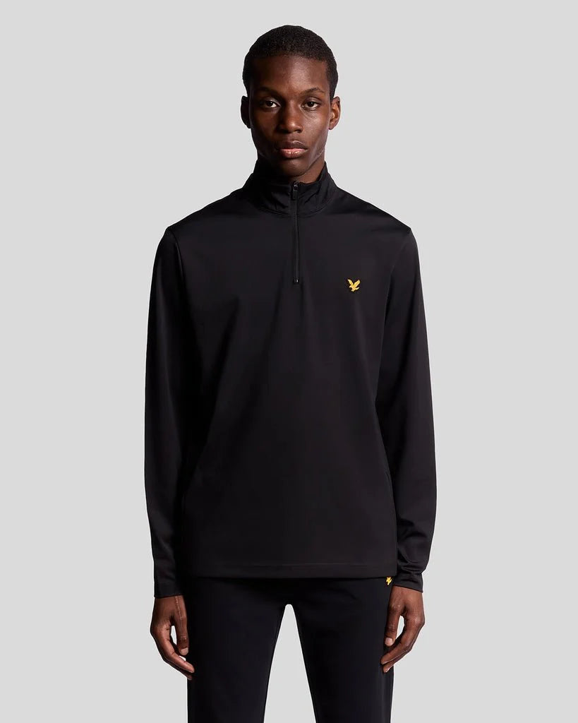 Lyle & Scott Course Midlayer Jet Black
