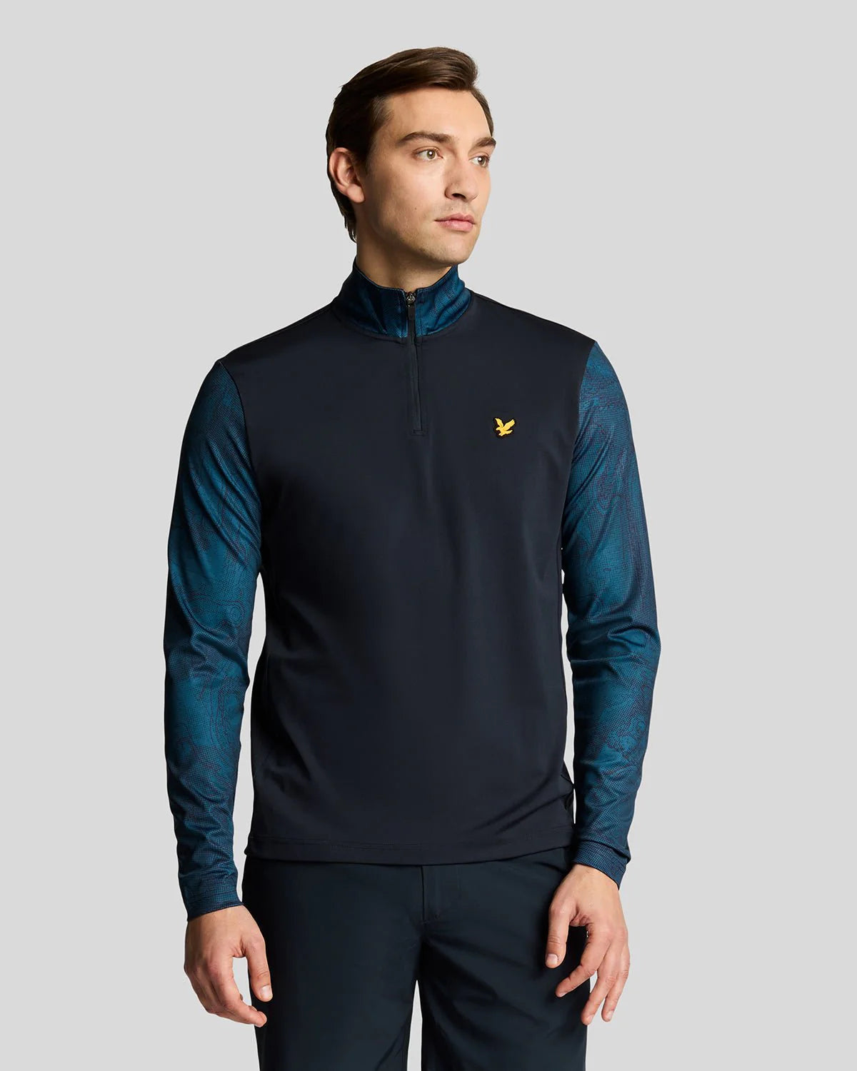 Lyle & Scott Printed Contour Midlayer