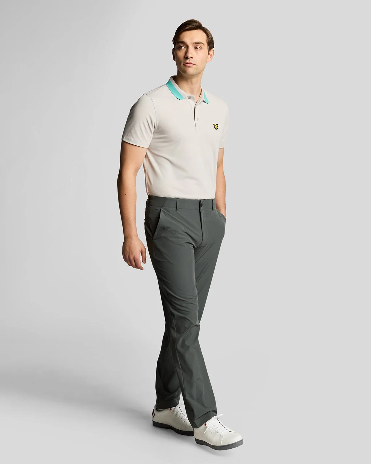 Lyle & Scott 5 Pocket Trouser Granite