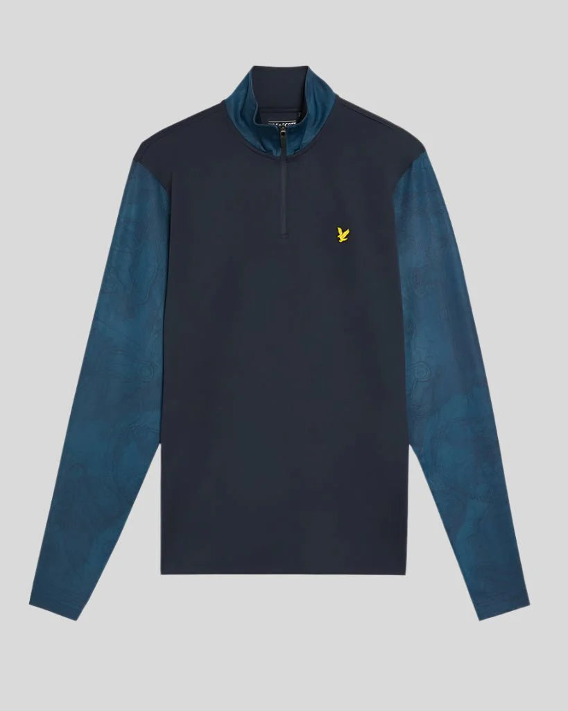 Lyle & Scott Printed Contour Midlayer